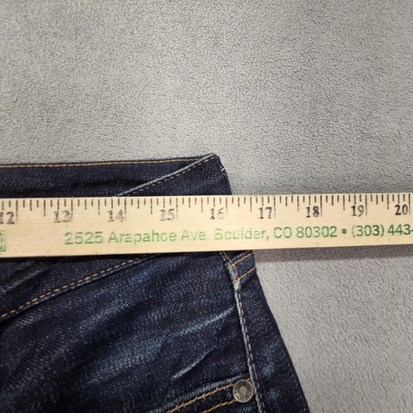 Levis Made & Crafted Tack Slim Jeans Mens Dark Wash Blue Slim Tapered Fits 32x32 - Picture 3 of 16